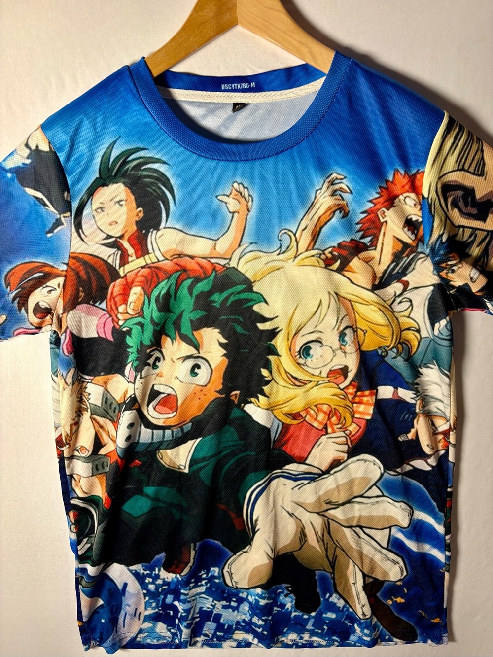 My Hero Academia Style Unisex T-Shirt – Anime Inspired Graphic Tee 3D full SZ M